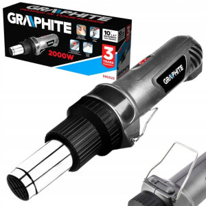 Graphite Opalarka 2000w 350°c/550°c Uchwyt Prosty