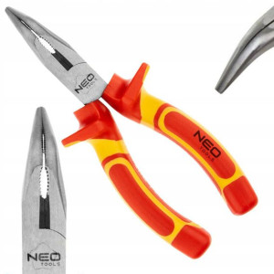 Neo Szczypce Wydłużone Wygięte 160mm 1000v Crv