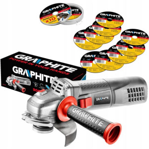 Graphite 59g087 Szlifierka 125mm 900w 10 Xtarcza