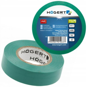 Hogert Ht1p284 Taśma Izolacyjna Pvc Zielona