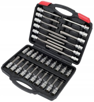 Yato Klucze Trzpieniowe 1/2'' Torx Zestaw 32 Szt.