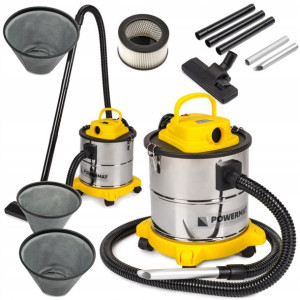 Odkurzacz Przemysłowy Separator Kominka +3x Worek