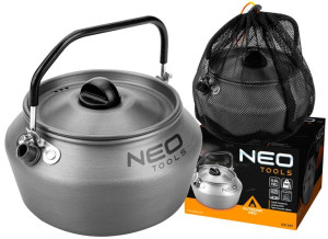 Neo Aluminiowy Czajnik Turystyczny 0.8l Torba