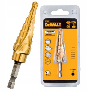 Dewalt Wiertło Wielostopniowe Do Drewna Metalu Hss