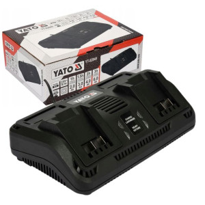 Yato Ładowarka Do Akumulatorów Podwójna System 18v