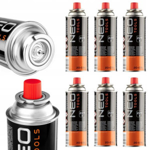 Neo Gaz Kartusz Nabój 6x400ml Do Palnika Kuchenki