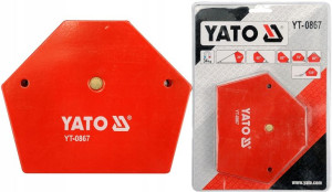 Yato Kątownik Spawalniczy Magnet 111x136x24mm 34kg