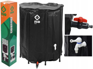 Zbiornik Na Deszczówkę Wodę 500l Pvc Składany