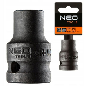 Neo 12-210 Nasadka Udarowa 1/2'' 10x38mm, Cr-mo