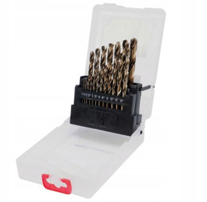 Yato Wiertła Do Metalu Co-hss 19 Szt 1-10mm Zestaw
