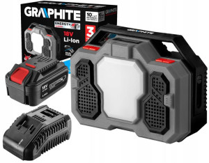 Graphite Radio Budowlane Bluetooth Led 18v + 4ah