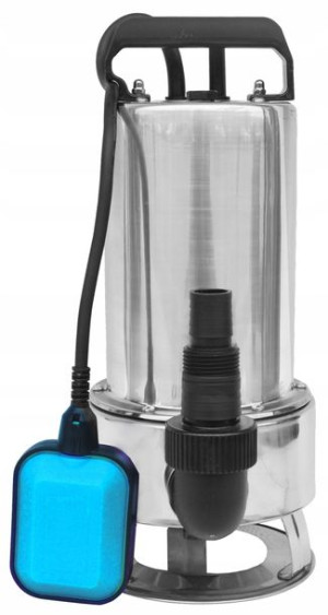 Pompa Wody Brudnej Czystej Zanurzeniowa 1100w Inox
