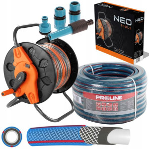 Neo Wózek +wąż Proline Ogrodowy 20m 1/2'' Zraszacz