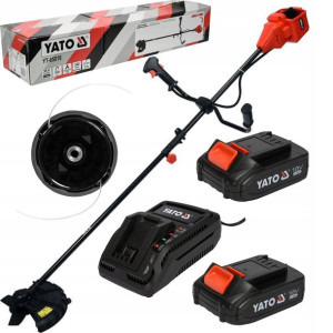 Yato Kosa Podkaszarka Akumulat. 18v +tarcza 2x2ah