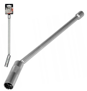 Yato Klucz Do Świec 16mm Przedłużka 3/8''/310mm