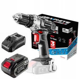 Wiertarko Wkrętarka 6ah 18v Li-ion Graphite Zestaw
