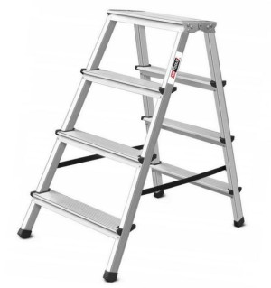 Awtools Drabina Taboret 125kg 4 Stopnie Aw23004