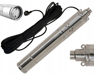 Pompa Głębinowa Śrubowa 4'' Wody 0,55kw Kabel 20m