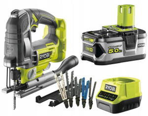Ryobi Wyrzynarka R18js7 18v Bezszczotkowy 5ah +10
