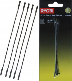 RYOBI SSB15TPI Brzeszczot włosowy 15TPI (5szt.)