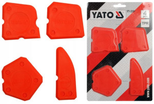 Yato Zestaw Szpachelek Do Silikonu 4 Szt Yt-5261
