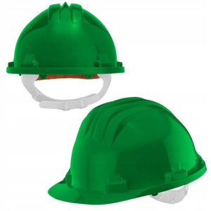 Neo Hełm Kask Bhp Ochronny Budowlany Roboczy Ziel