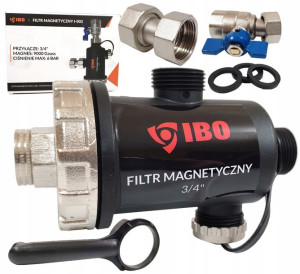 Filtr Magnetyczny Separator Zanieczyszczeń 3/4''