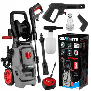 Graphite Myjka Ciśnieniowa 2000w Alu Pompa 110 Bar