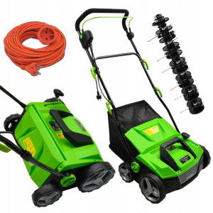 Aerator Wertykulator Areator 3w1 2300w 38cm+kabel