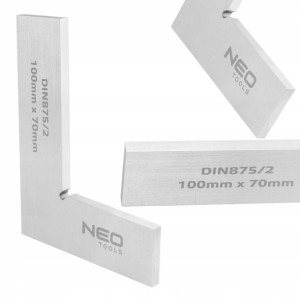 Neo Tools Kątownik Płaski Din875/2 100x70mm 72-021