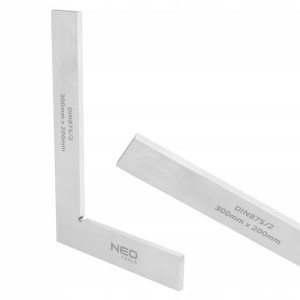Kątownik Płaski Stalowy 300x200mm 72-025 Neo Tools