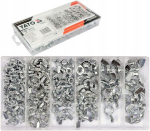 Yato Yt-06776 Zestaw Nakrętek Motylkowych 150 Szt