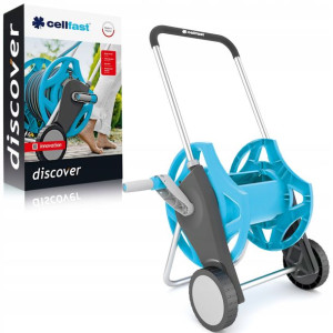 Wózek Na Wąż Ogrodowy Alu Cellfast Discover 60m