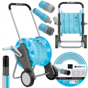 Cellfast Zestaw Compact Wąż Ogrodowy Wózek 55-310