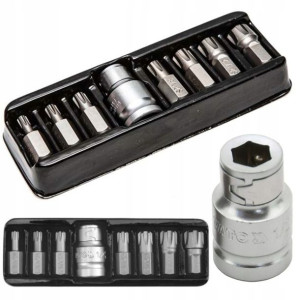 Yato Końcówki Wkrętakowe Ribe, Kpl. 8 Szt. Adapter