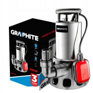 POMPA ZANURZENIOWA do wody brudnej 650W GRAPHITE