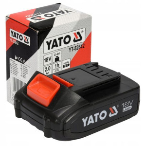 Yato Akumulator Bateria 18v 2,0ah Li-ion Yt-82842