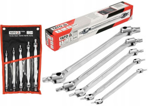 Yato Zestaw Kluczy Torx Z Przegubem 5el. T15-t60