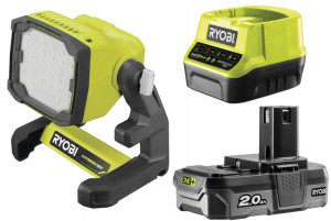 Ryobi Rlfd18 Lampa Warsztatowa 18v Przenośna + 2ah
