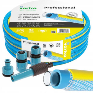 Wąż Ogrodowy 4-warstwowy 25bar 1/2'' 20m +złączki