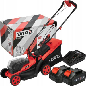 Yato Kosiarka Akumulatorowa 34cm 35l +2x4ah 18v