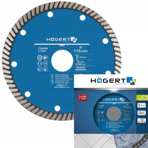Tarcza Diamentowa Super Thin 115 Hogert Ht6d711