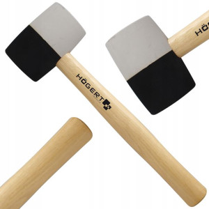 Młotek Gumowy Brukarski 0,45 Kg Hogert Ht3b044