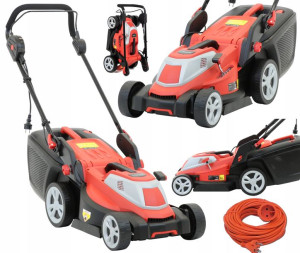 Faworyt Kosiarka Elektryczna 1600w 38 Cm 2w1 45l P