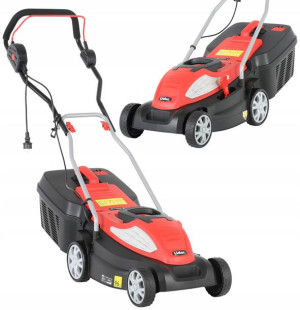 Kosiarka Elektryczna 1400w 34cm 2w1 Mocna Kosz 35l