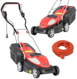 KOSIARKA Elektryczna 1400W 34cm 2w1 MOCNA 35L +P