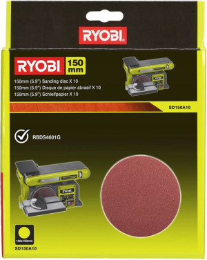Ryobi Zestaw 10 Taśm Szlifierskich 150mm Sd150a10