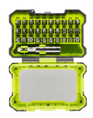 Ryobi Rak31msd Zestaw Bitów 31szt Ph,pz, Sl, Hex,