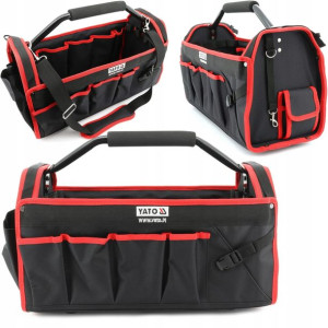 Torba Narzędziowa 49x23x28cm Yato Yt-7435 Otwarta
