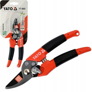 Yato Sekator Nożycowy Do Gałęzi Aluminiowy 180 Mm